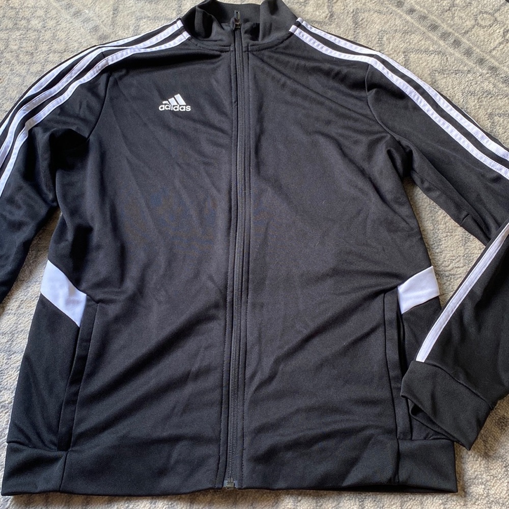 Adidas track jacket, size medium